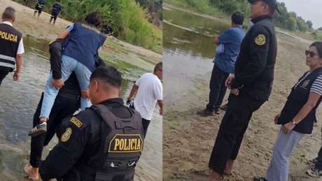 VIDEO: Polémica en Perú por policías que cargaron a una fiscal para no "ensuciarse los zapatos"