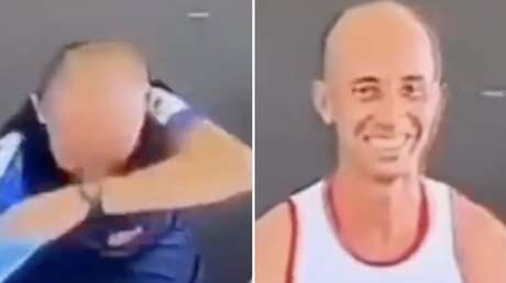 'Atleta publicitario' se cambia 11 veces de camiseta para exhibir sus patrocinadores (VIDEO)