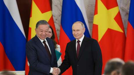 Putin se reúne con el presidente de Vietnam