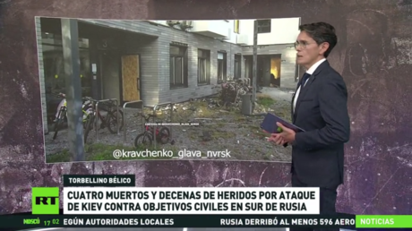 Cuatro muertos y decenas de heridos por ataque de Kiev contra zonas civiles en el sur de Rusia