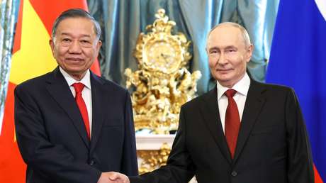 Putin se reúne con el presidente de Vietnam