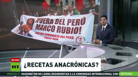 Marco Rubio llega a Perú en medio de protestas por ingreso del país al 'Escudo de las Américas'