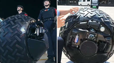¿Jubilará a los policías humanos?: un robot esférico ya patrulla en China (VIDEO)