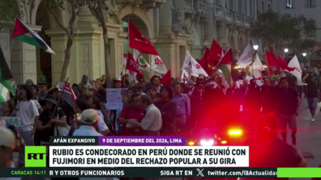 Marco Rubio llega a Perú en medio de protestas por ingreso del país al 'Escudo de las Américas'