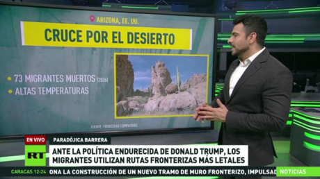 Inicia instalación de un muro fronterizo impulsado por Trump pese al rechazo de indígenas
