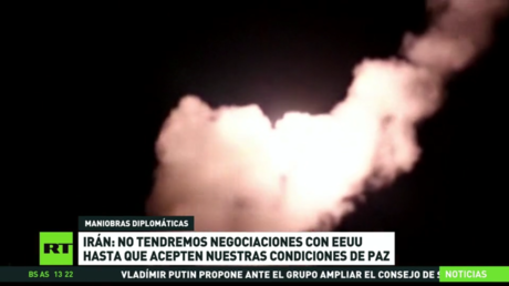 Irán: No tendremos negociaciones con EE.UU. hasta que acepten nuestras condiciones de paz