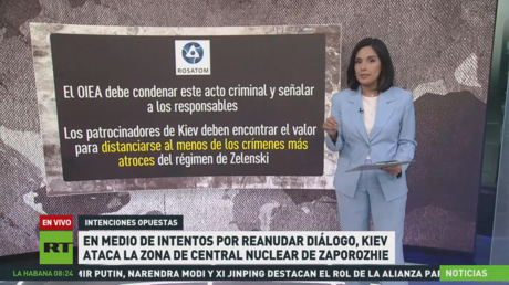 En medio de intentos por reanudar el dialogo, Kiev ataca la zona de la central nuclear de Zaporozhie