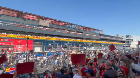 De la pista a la política: brutal troleo a Pedro Sánchez durante el F1 de España (VIDEOS)