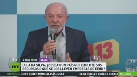 Lula da Silva: ¿Desean un país que explote sus recursos o que se los lleven empresas de EE.UU.?