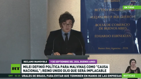 Milei definió la política para Malvinas como "causa nacional"; Londres dice que será implacable
