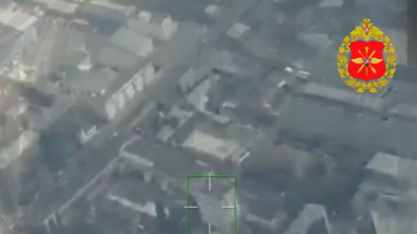 VIDEO: Drones rusos arrasan la sede del mayor operador de telecomunicaciones que presta servicios a militares ucranianos