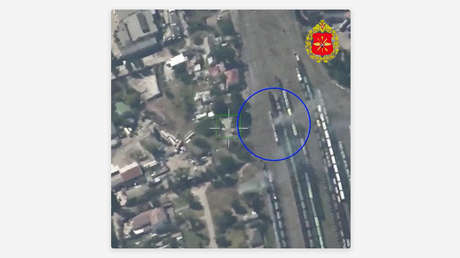 VIDEO: Drones rusos intensifican los ataques al transporte ferroviario de Ucrania