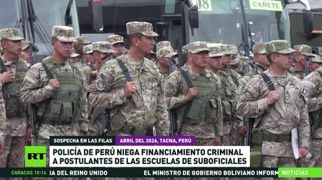 Policía de Perú niega financiamiento criminal a postulantes de las escuelas de suboficiales
