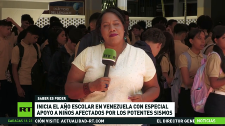 Inicia el año escolar en Venezuela con especial apoyo a niños afectados por los potentes sismos