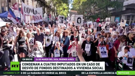 Condenan en Argentina a cuatro imputados en un caso de desvío de fondos destinados a viviendas sociales
