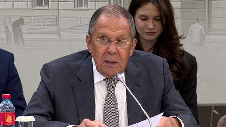 Lavrov: Occidente libra una "guerra jurídica" contra Rusia para crear ruido propagandístico