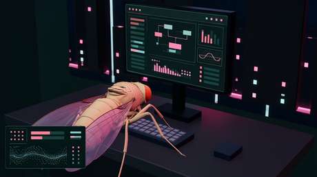 'Flycoding': Así funciona el cerebro real de una mosca dentro de una computadora