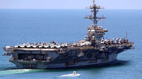 Descubren narcotráfico a bordo del portaviones USS Abraham Lincoln, que participó en la guerra con Irán