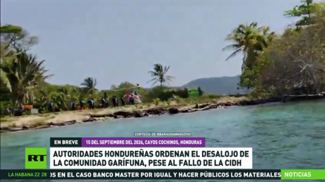 Autoridades hondureñas ordenan el desalojo de la comunidad garífuna