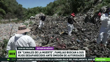 En "canales de la muerte", familias buscan a sus hijos desaparecidos ante la omisión de las autoridades mexicanas