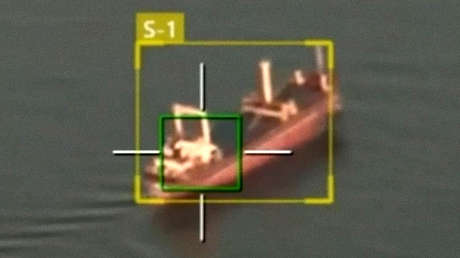 VIDEO: Drones rusos alcanzan varios barcos de transporte de cargas militares a Ucrania