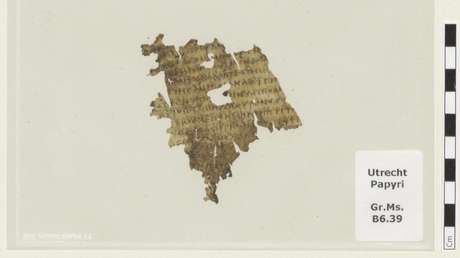 Un fragmento de 'La Odisea' de 1.700 años aparece en una biblioteca universitaria