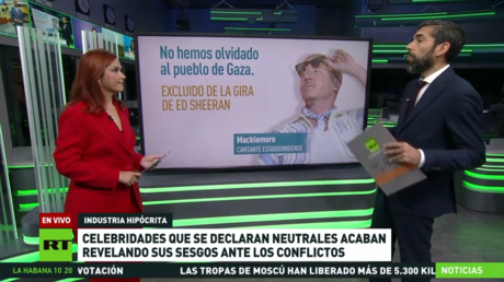 Celebridades que se declaran neutrales acaban revelando sus sesgos ante los conflictos