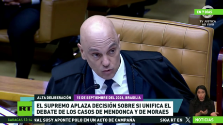 El Supremo Tribunal de Brasil aplaza decisión sobre si unifica el debate de los casos de Mendoca y de Moraes