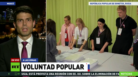 Ciudadanos rusos comparten sus experiencias de votación en las elecciones legislativas
