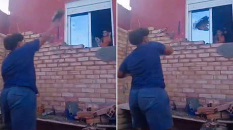 Tensión en Ceuta: un migrante arroja un ladrillo a una madre con su bebé (VIDEO)