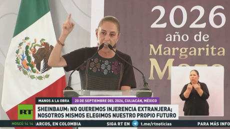 Sheinbaum: No queremos intervención extranjera