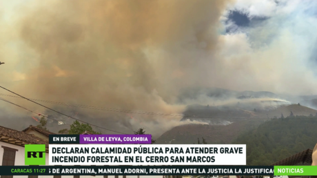 Declaran la calamidad pública en Colombia por un grave incendio forestal