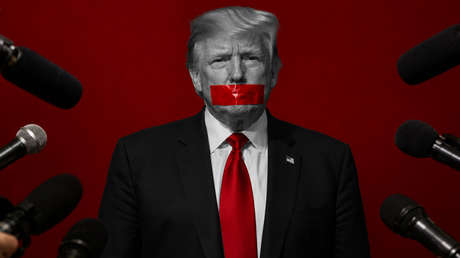 "Cine mudo": Zajárova se burla de la absurda guerra entre Trump y grandes medios de EE.UU.