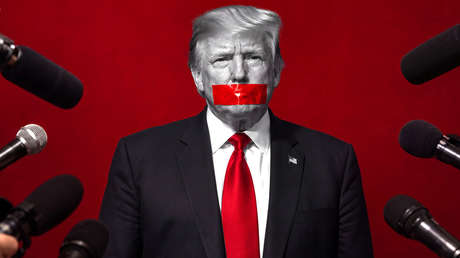 "Cine mudo": Zajárova se burla de la absurda guerra entre Trump y grandes medios de EE.UU.