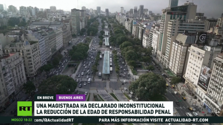 Polémica en Argentina por el fallo que frena la reducción de la edad de responsabilidad penal