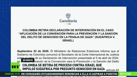 De la Espriella retira a Colombia del caso contra Israel en la CIJ