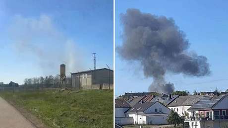 Un caza estadounidense F-16 se estrella en Alemania (FOTO, VIDEO)
