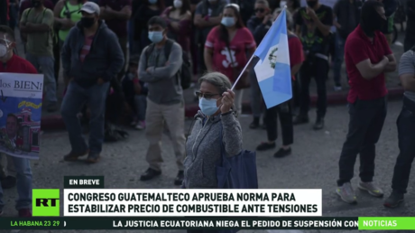 Congreso de Guatemala aprueba norma para estabilizar precio de combustibles ante tensiones