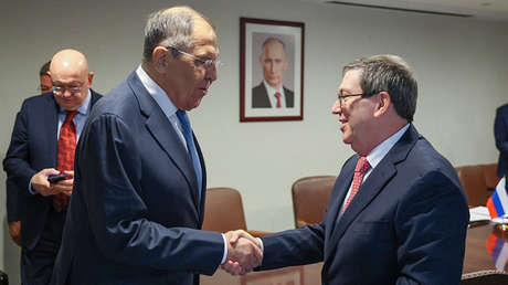 Lavrov se reúne con su homólogo cubano, Rodríguez