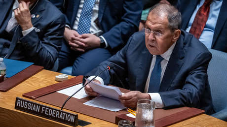 Lavrov interviene en el Consejo de Seguridad de la ONU sobre Ucrania
