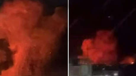 Odesa arde tras posible impacto (VIDEOS)