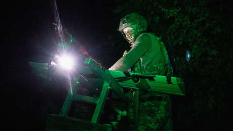 Centros logísticos y de telecomunicaciones del régimen de Kiev en el foco de ataques nocturnos rusos