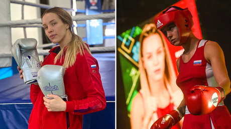 Boxeadora rusa pasa a la final del campeonato europeo