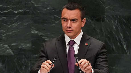 Noboa lleva a la ONU propuestas contra el crimen transnacional tras polémicos bombardeos de EE.UU.