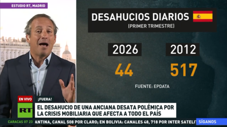 El desahucio de una anciana desata polémica por una crisis mobiliaria que afecta a toda España