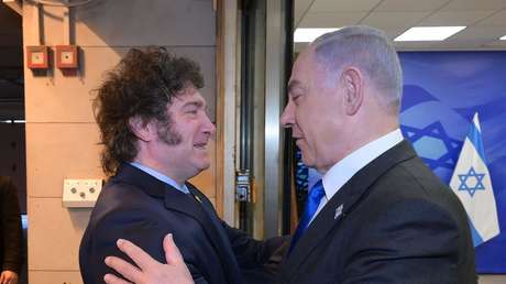 "Amigo": El efusivo saludo de Netanyahu con Milei en Nueva York (VIDEO)