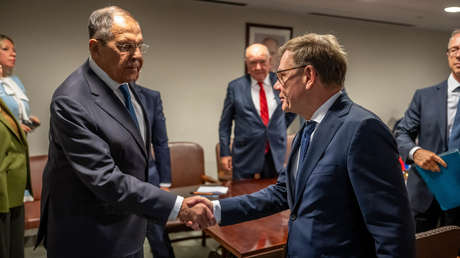 Lavrov celebra la primera reunión con su par alemán en 4,5 años (VIDEO)