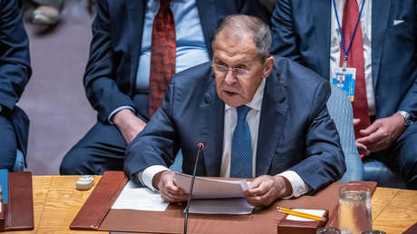 Lavrov ante la ONU: Europa hace todo lo posible por frustrar la posibilidad de negociaciones sobre Ucrania