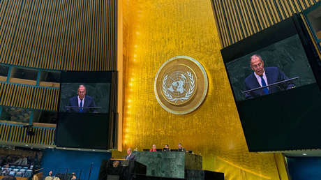 Lavrov ante la ONU: Europa hace todo lo posible por frustrar la posibilidad de negociaciones sobre Ucrania