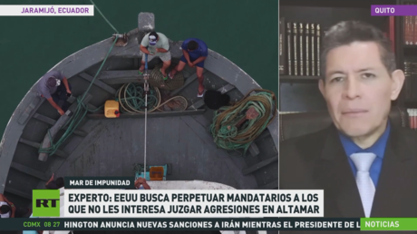 Experto: EE.UU. busca perpetuar a mandatarios a los que no les interesa juzgar agresiones en altamar